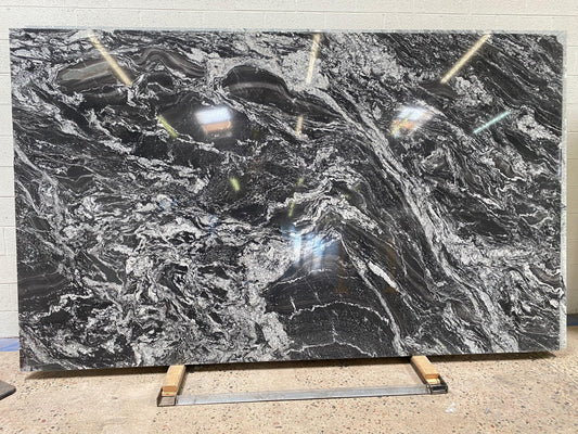 2cm, black, Full Slab, granite-slabs, Rare Find Granite Full Slab