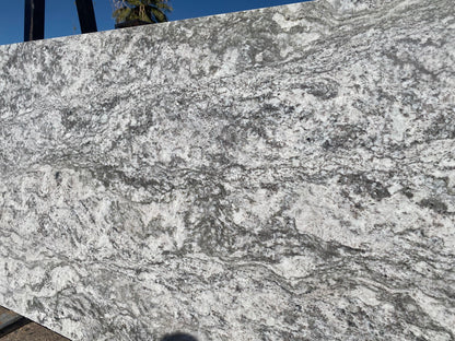 2cm, cream, Flecks, Glossy, Granite, green, Grey, Outlet Material, Rare Find, Remnant, remnants, Single, thickness-2cm Granite Remnant